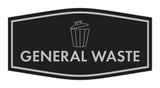 Fancy General Waste Wall or Door Sign