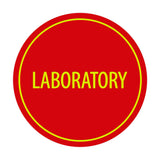 Signs ByLITA Circle Laboratory Sign