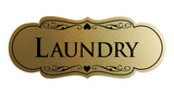 Designer Laundry Sign