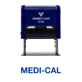 Medi-Cal Office Self Inking Rubber Stamp