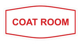 Signs ByLITA Fancy Coat Room Sign