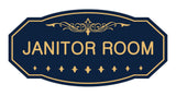 Victorian Janitor Room Sign