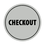 Signs ByLITA Circle Checkout Sign