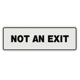 Standard Not An Exit Sign