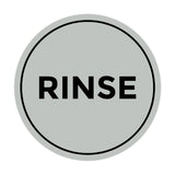 Signs ByLITA Circle Rinse Sign