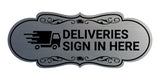 Designer Deliveries Sign In Here Wall or Door Sign