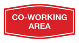 Signs ByLITA Fancy Co-Working Area Sign