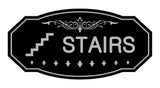 Victorian Stairs Sign