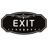 EXIT Victorian Door / Wall Sign
