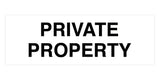 Signs ByLITA Basic Private Property Sign