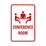 Portrait Round Conference Room Sign