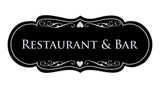 Signs ByLITA Designer Restaurant & Bar Sign
