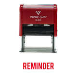 Reminder Self Inking Rubber Stamp