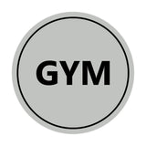 Signs ByLITA Circle Gym Sign