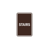 Signs ByLITA Portrait Round Stairs Sign