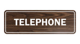 Signs ByLITA Standard Telephone Sign
