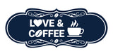 Designer Love and Coffee Wall or Door Sign