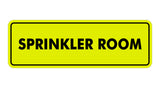 Signs ByLITA Standard Sprinkler Room Sign