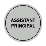 Signs ByLITA Circle Assistant Principal Sign