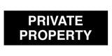 Signs ByLITA Basic Private Property Sign