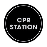 Signs ByLITA Circle CPR Station Sign