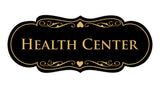 Signs ByLITA Designer Health Center Sign