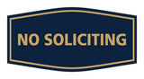 Signs ByLITA Fancy No Soliciting Sign