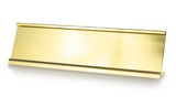 Office Desk Name Plate Holder - 2" x 8" / 2" x 10"
