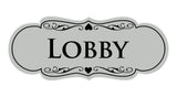Signs ByLITA Designer Lobby Sign