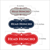 Signs ByLITA Designer Head Honcho Sign