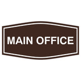 Fancy Main Office Sign
