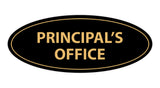 Signs ByLITA Oval Principal's Office Sign