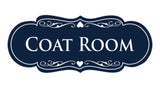 Signs ByLITA Designer Coat Room Sign