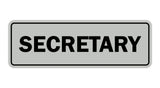 Signs ByLITA Standard Secretary Sign