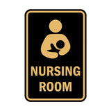 Portrait Round Nursing Room Sign