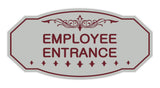 Victorian Employee Entrance Sign