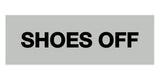 Signs ByLITA Basic Shoes Off Sign