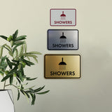 Classic Framed Showers Wall or Door Sign