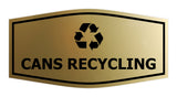 Fancy Cans Recycling Wall or Door Sign