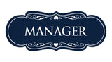 Signs ByLITA Designer Manager Sign