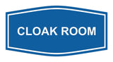 Signs ByLITA Fancy Cloak Room Sign