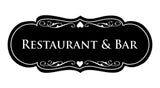 Signs ByLITA Designer Restaurant & Bar Sign