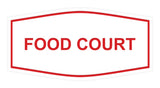 Signs ByLITA Fancy Food Court Sign