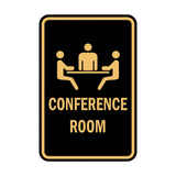 Portrait Round Conference Room Sign