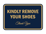 Signs ByLITA Classic Framed Kindly Remove Your Shoes