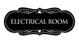 Signs ByLITA Designer Electrical Room Sign