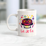 La Jefa 11oz Coffee Mug - Funny Novelty Souvenir