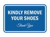 Signs ByLITA Classic Framed Kindly Remove Your Shoes