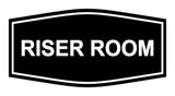 Signs ByLITA Fancy Riser Room Sign