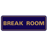 Standard Break Room Sign
